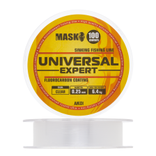 Леска монофильная Akkoi Mask Universal Expert 0,25мм 100м (clear)