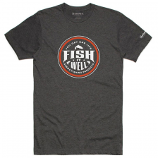 Футболка Simms Fish It Well T-Shirt L Charcoal Heather