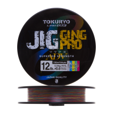 Шнур плетеный Tokuryo JiggingPro X8 PE #0,6 0,07мм 150м (5color)