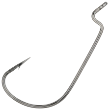 Крючок офсетный Metsui Wide Range Worm #3/0 black nikel (6шт)