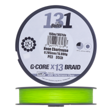 Шнур плетеный Sufix 131 G-Core X13 Braid #3,0 0,285мм 150м (neon chartreuse)