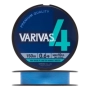 Шнур плетеный Varivas X4 #0,6 0,128мм 150м (water blue)