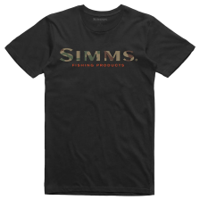 Футболка Simms Logo T-Shirt 2023 XL Black