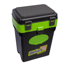 Ящик зимний Helios FishBox двухсекционный 10л зеленый