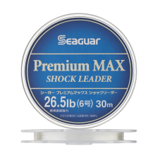 Флюорокарбон Kureha Seaguar Premium MAX Shock Leader #6 0,405мм 30м (clear)