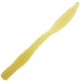 Приманка силиконовая Soorex Pro Soorex Worm 80мм Cheese #211 Lemon glow