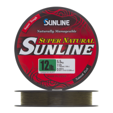 Леска монофильная Sunline Super Natural #3,0 0,285мм 100м (green)