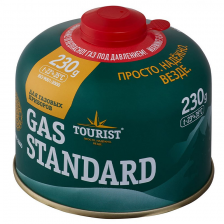 Газовый баллон Tourist Gas Standart TBR-230 230гр резьба