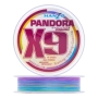 Шнур плетеный Hanzo Pandora Evolution X9 #2,0 0,24мм 200м (multicolor)