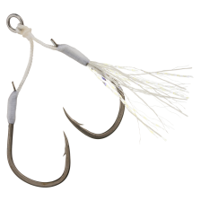 Крючок-ассист Hearty Rise Micro Jigging Glitter Assist Hook MJT-10 #3/0 (4L) (2 пары)