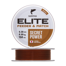 Леска монофильная Salmo Elite Feeder & Match 0,30мм 150м (brown)