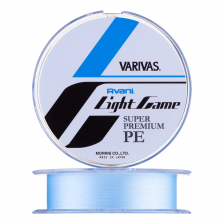 Шнур плетеный Varivas Avani Light Game Super Premium PE X4 Center Marking #0,4 0,104мм 100м (blue)