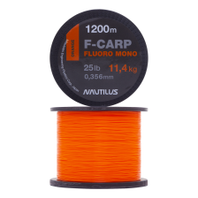 Флюорокарбон Nautilus F-Carp Fluoro Mono 0,356мм 1200м (orange)