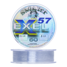 Леска монофильная Smart Exel 57 0,22мм 50м (clear)