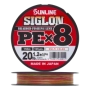 Шнур плетеный Sunline Siglon PE X8 #1,2 0,187мм 150м (multicolor)