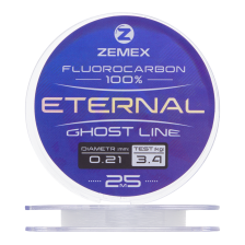 Флюорокарбон Zemex Eternal 100% Fluorocarbon 0,21мм 25м (clear)