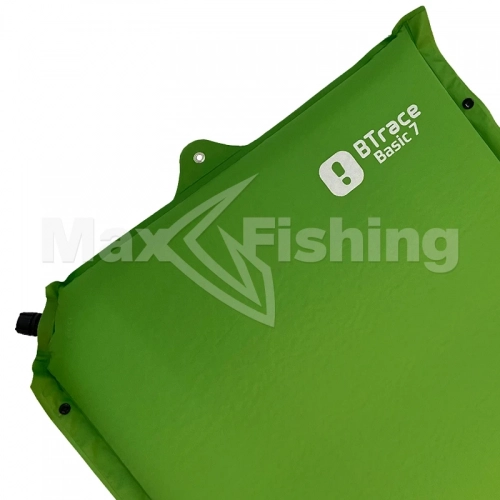Ковер самонадувающийся BTrace Basic 7 192x66x7см зеленый - 2 рис.