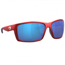Очки солнцезащитные поляризационные Costa Reefton 580 G Matte Usa Red/Blue Mirror