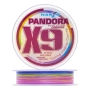 Шнур плетеный Hanzo Pandora Evolution X9 #1,2 0,19мм 200м (multicolor)