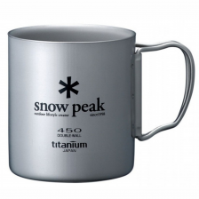 Кружка Snow Peak Ti-Double Cup 450