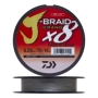 Шнур плетеный Daiwa J-Braid Grand X8 #2 0,20мм 135м (gray-light)