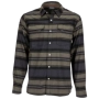 Рубашка Simms Gallatin Flannel LS Shirt 2XL Carbon Stripe