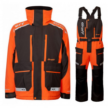 Костюм-поплавок зимний Graff Float Guard 215-О-В до -15°С XL/176-182 оранжево-черный