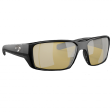 Очки солнцезащитные поляризационные Costa Fantail Pro 580 G Matte Black/Sunrise Silver Mirror
