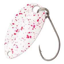 Блесна колеблющаяся Berkley AGS Roru 1,8гр #Splat White Body/Fuchia Splat