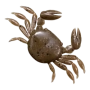 Приманка силиконовая Marukyu Crab Large #Brown 0529 (Jp)