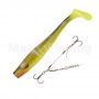 Приманка силиконовая Lucky John 3D BBS Series Kubira Swim Shad Giant 10,3" + Stinger XL #PG21