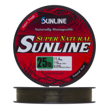 Леска монофильная Sunline Super Natural #6,0 0,405мм 100м (green)