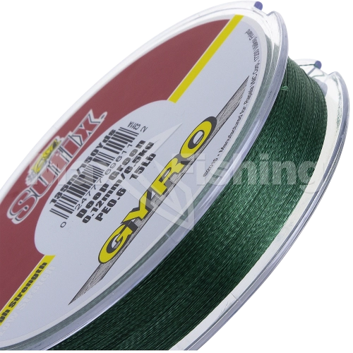 Шнур плетеный Sufix Gyro Braid 0,12мм 135м (green) - 2 рис.