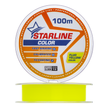 Леска монофильная IAM Starline 0,309мм 100м (fluo yellow)