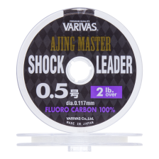 Флюорокарбон Varivas Aging Master Shock Leader Fluorocarbon #0,5 0,117мм 2lb 30м (natural)