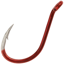 Крючок одинарный BKK Red Octopus Beak #10 (7шт)