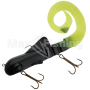 Приманка силиконовая Musky Innovations Magnum Bull Dawg Bul #Black/Chartreuse