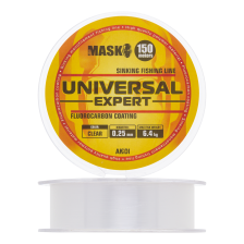Леска монофильная Akkoi Mask Universal Expert 0,25мм 150м (clear)