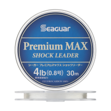 Флюорокарбон Seaguar Premium MAX Shock Leader #0,8 0,148мм 30м (clear)