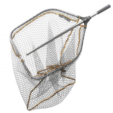 Подсачек Savage Gear Pro Folding Net Rubber X-Large Mesh Telescopic XL