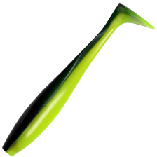 Приманка силиконовая Narval Choppy Tail 16см #045-Black Lime