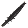 Приманка силиконовая Nikko Caddisfly Larvae L 38мм #Black