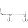 Оснастка для силикона BFT Shallow Stinger Rig SS 1x7 XL 45кг Tandem Owner #3/0