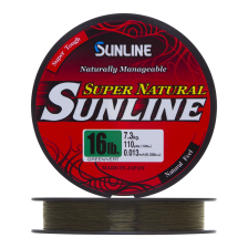 Леска монофильная Sunline Super Natural #4,0 0,330мм 100м (green)