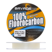 Флюорокарбон Savage Gear Fluoro Carbon Ultra Strong 0,49мм 35м (clear)