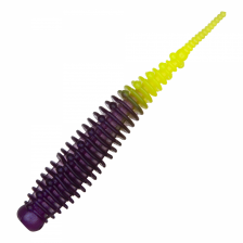 Приманка силиконовая Boroda Baits Mexer 75мм #Фиолетовый Перламутр/Лимон