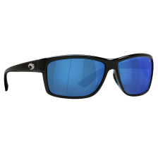 Очки солнцезащитные поляризационные Costa Mag Bay 580 P Shiny Black/Blue Mirror