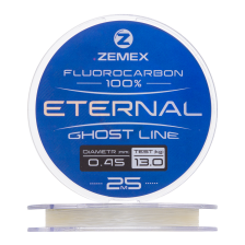 Флюорокарбон Zemex Eternal 100% Fluorocarbon 0,45мм 25м (clear)