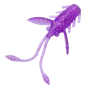 Приманка силиконовая Libra Lures Pro Nymph 18мм Cheese #020 Purple With Glitter