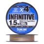 Шнур плетеный Sunline Infinitive X4 #1,5 0,209мм 200м (multicolor)